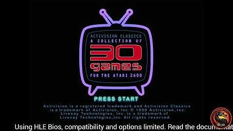 Activision Classics: River Raid [Game 1] 7340 - PS1 Emulated