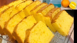 Baked Orange Cake Recipe