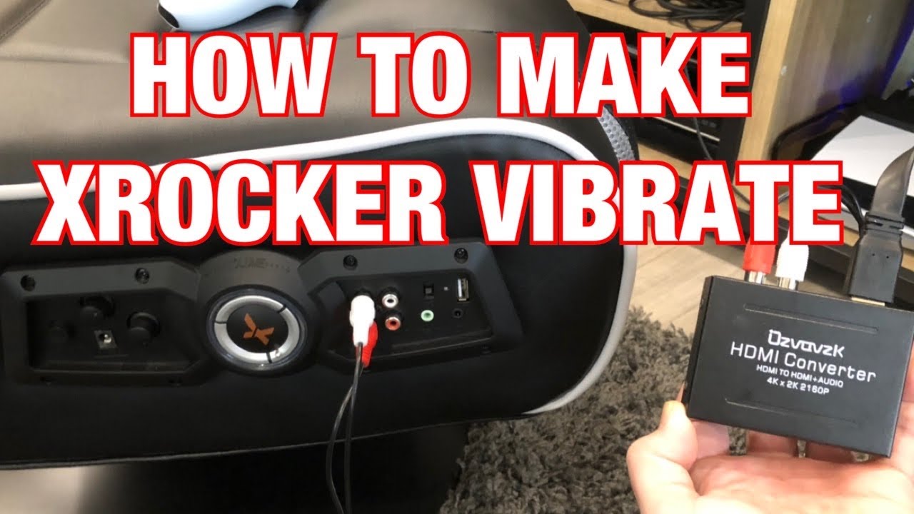 How to make a gaming chair vibrate