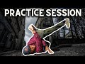 Bboy phil wizard  practice session