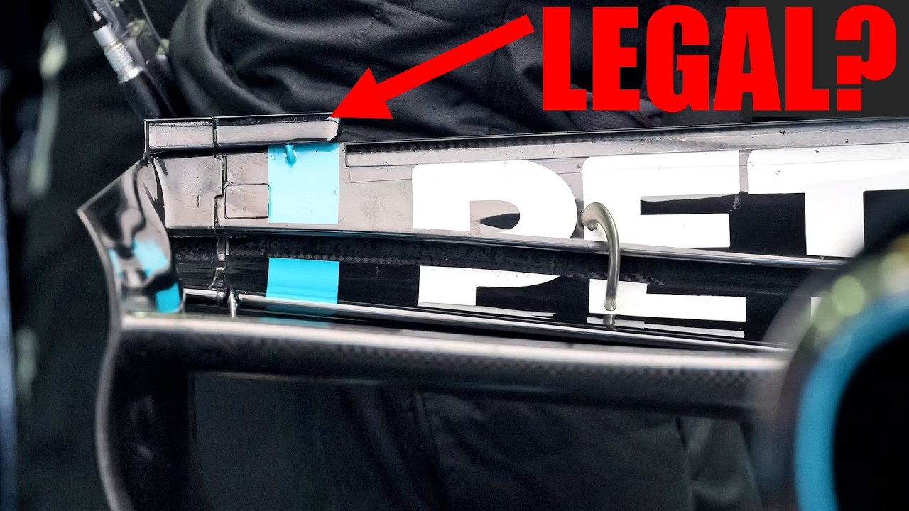 F1 2026 - How is the 4 Element Mercedes Rear Wing LEGAL?