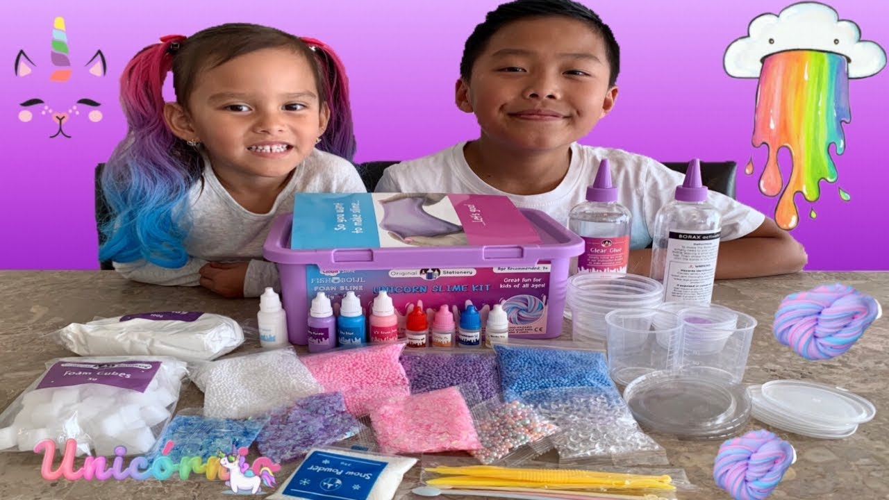 DIY UNICORN SLIME KIT — k-co brand