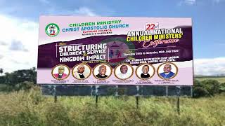 DAY 1 WELCOME CHARGE || CHILDREN TEACHERS' NATIONAL CONFERENCE 2025 || CACSA GROUND, OSUN STATE || 2