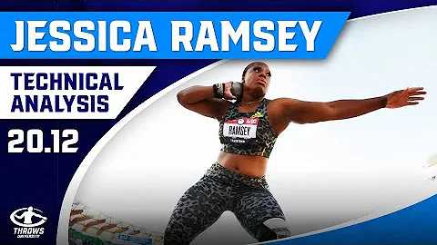 Jessica Ramsey Olympic Trials Shot Put Record | Te...
