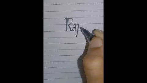 Comment your name #Rajput#calligraphy