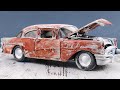 1955 Buick Restoration Abandoned | Damaged Buick Roadmaster Model Restoration ASMR