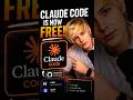 Get Claude Code Free Forever #ainews #claude #aitools