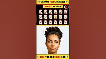 Memory Test 🤯 || Reddles And Puzzle For Iq Test || Emoji Puzzle Quiz | #quiztime #shorts #shortvideo