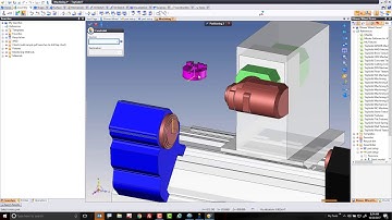 Machine a blower wheel with TopSolid - Step 2 Select a Machine & postion fixture and part
