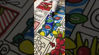 Advent Calendar Coloring Page - Day 11 Christmas Lights  #colorwithme #coloringpages#coloring #art