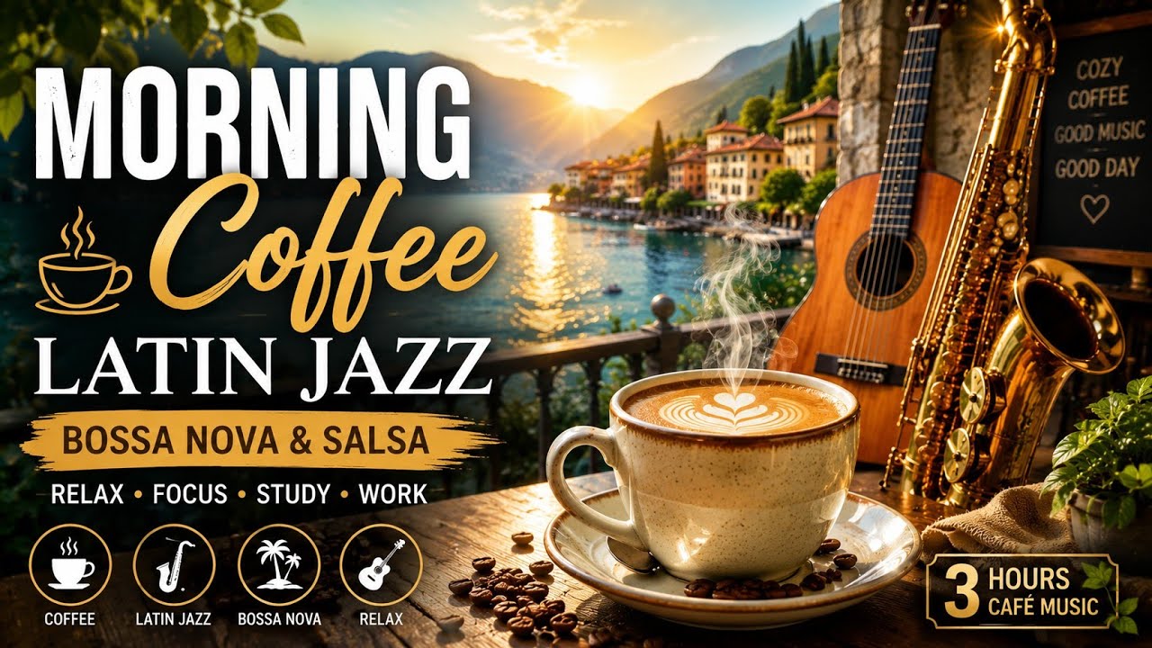 ☀️ Sunrise Coffee Vibes ☕ Latin Jazz, Salsa & Bossa Nova for