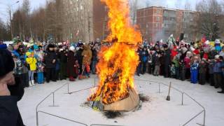 видео Зачем на Масленицу сжигают чучело?