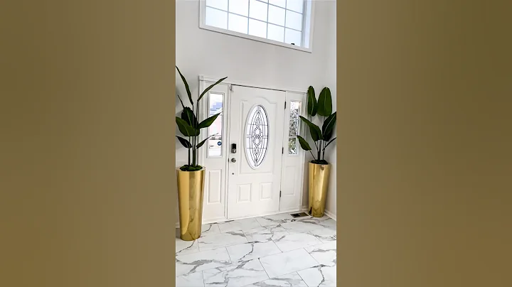 Entryway Decor inspiration - D.I.Y Elegant Foyer planter thumbnail