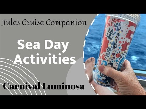 What is good about sea day? (Everything) @julescruisecompanion Video Thumbnail