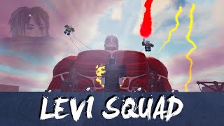 Assembling the levi squad in UAOT (Roblox)