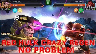 Marvel Contest Of Champions: Boss RED HULK In Quest This Man This Monster (part 3)