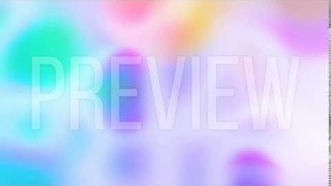 Abstract Soft Defocused Holographic Backdrop (seamlessly looping animated background)