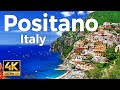 Positano, Italy Walking Tour (4k Ultra HD 60fps) - With Captions