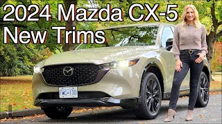 2024 Mazda CX5 Review // New trims and great handling!