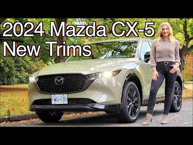 2024 Mazda CX-5 Review // New trims and great handling! 