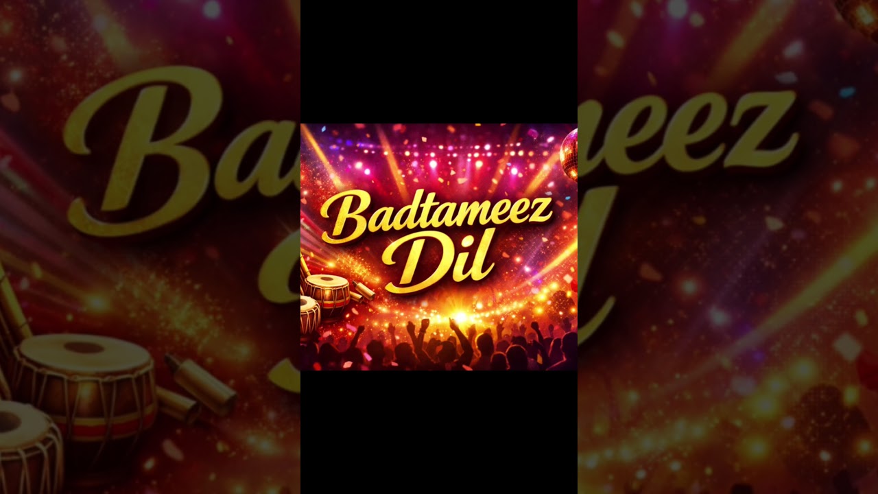 Badtameez Dil 💃🔥 #BadtameezDil #Bollywood #Viral #Shorts