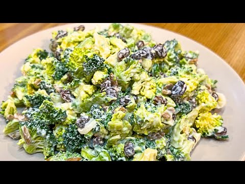 A Irresistible Bright Salad that Everyone is Talking about! | Delicious Broccoli Salad