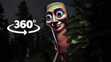 Tung Tung Tung Sahur Horror - Forest - 360° Video VR