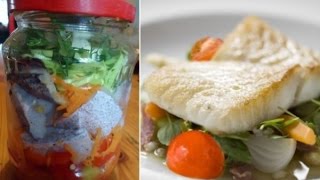 ВКУСНАЯ РЫБА В БАНКЕ СКУМБРИЯ С ОВОЩАМИ В ДУХОВКЕ