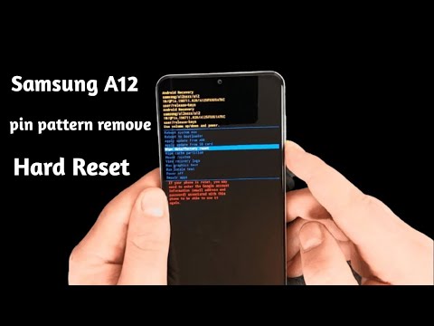 Hard Reset / Samsung galaxy A12 (A125f) Hard Reset & Unlock Pattern / 100 Working