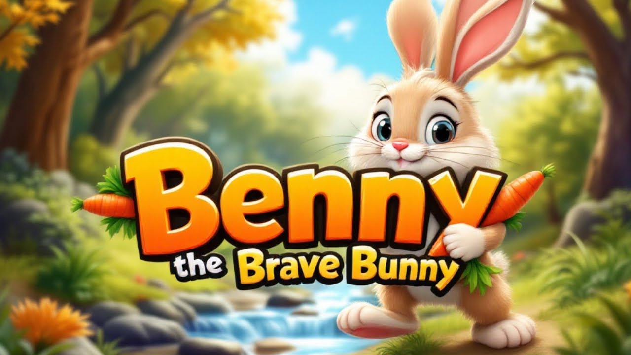 Benny the Brave Bunny | A Short Fun & Inspiring Story for Kids - YouTube