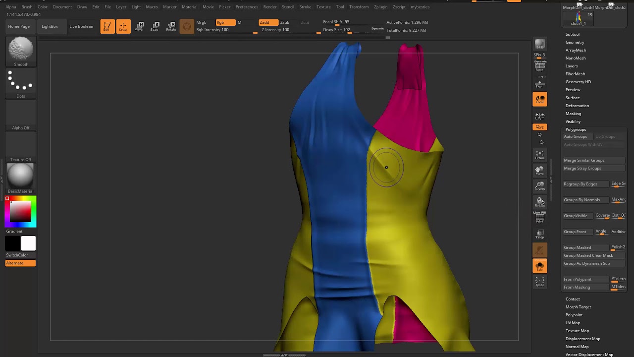 cloth layering and Detailing in ZBrush YouTube