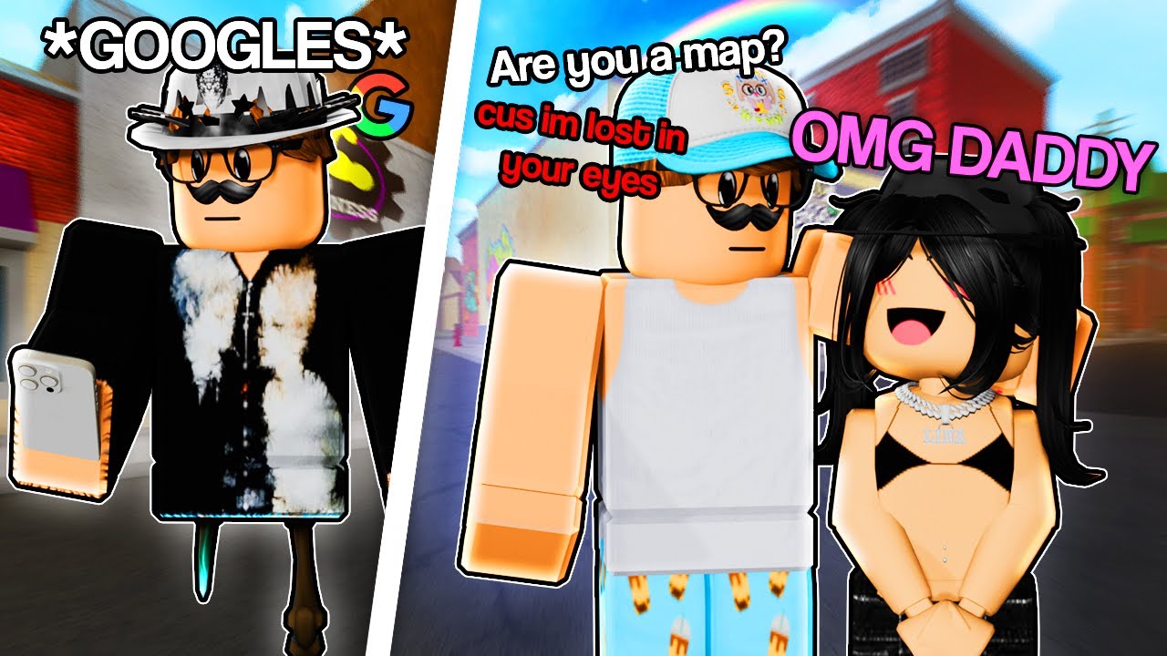 Using WEIRD PICK-UP Lines In ROBLOX VOICE CHAT...