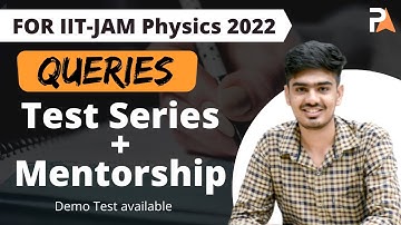 Queries regrading Test series IIT-JAM Physics 2022 | PrepKit | Physics Insight