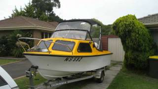 15 ft Halfcab rebuild finished and fishing.