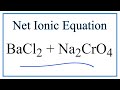 Net Ionic Equations and Spectator Ions