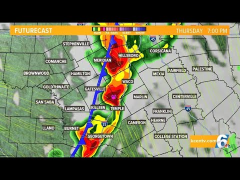 LIVE RADAR | Severe storms rolling into Central Texas - YouTube