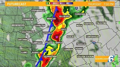 LIVE RADAR | Severe storms rolling into Central Texas