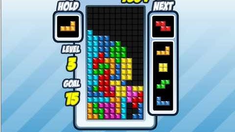 Tetris Friends - How to do a T-spin triple