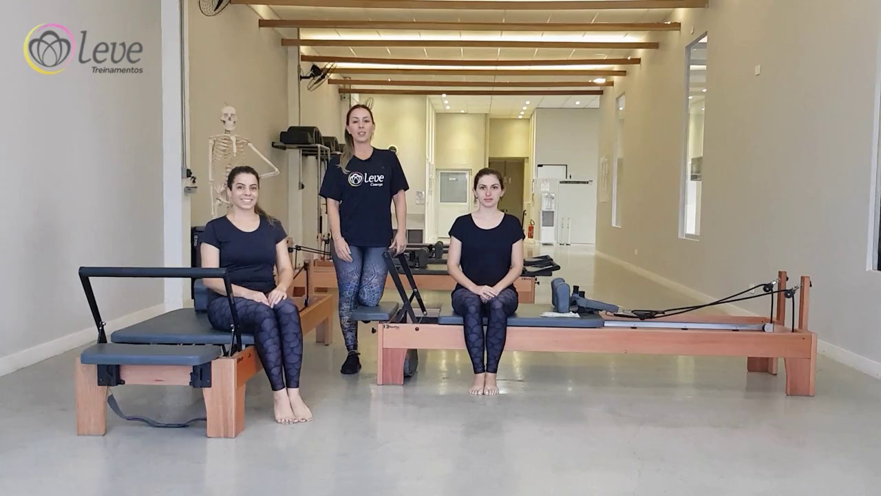 Aula de Pilates no Reformer - Sem acessório