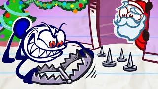 Pencilmate has a Christmas Trap!| Animated Cartoons Characters | Animated Short Films | Pencilmation