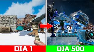 Cómo SOBREVIVÍ 500 DÍAS en un SERVER ANARQUISTA de ARK Su...