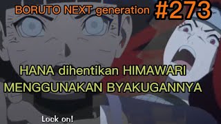 aktifnya byakugan HIMAWARI ( sub indo #273 BORUTO NEXT generation