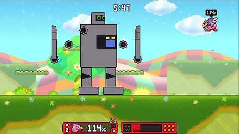 Triple Deluxe Kirby - Colosso Boss Fight