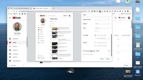 Set Color Preset and Double Side Printing on MacOS
