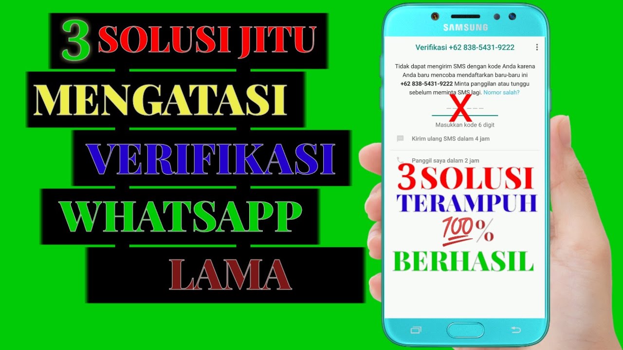 part2 cara mengatasi kode verifikasi wa tidak dikirim