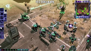 Unofficial Big Bang Patch 1.04 , (Reaper 17) , C&C Kanes Wrath MOD , 2v2 ZomCom Brutal Ai