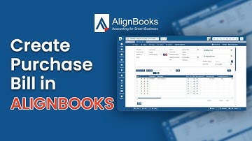 Create Purchase Invoice in AlignBooks