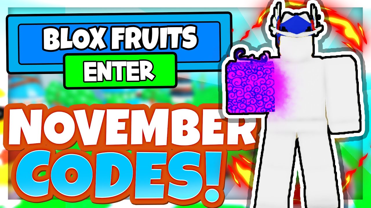 Blox Fruits November 2021 Codes New All New Roblox Blox Fruits