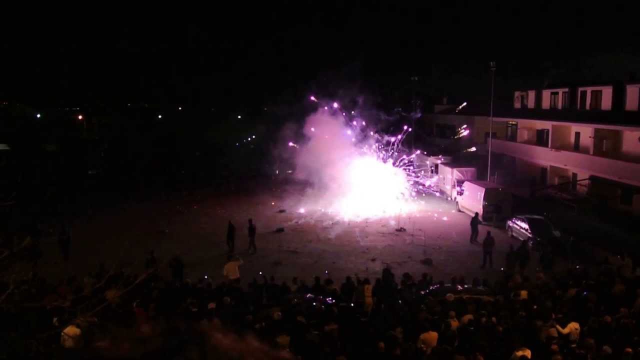 Vitulazio 2013 - Batteria alla bolognese in onore di Maria Ss Dell'Agnena - Piazza Mercato