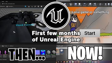 My first few months learning Unreal Engine for the first time!